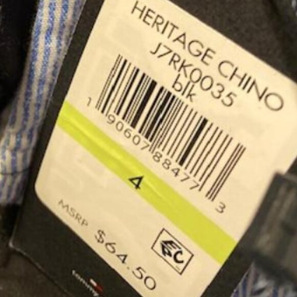 Tommy Hilfiger Women's Relaxed Fit Hampton Chino Pant, Slim Size 4 - Picture 5 of 6